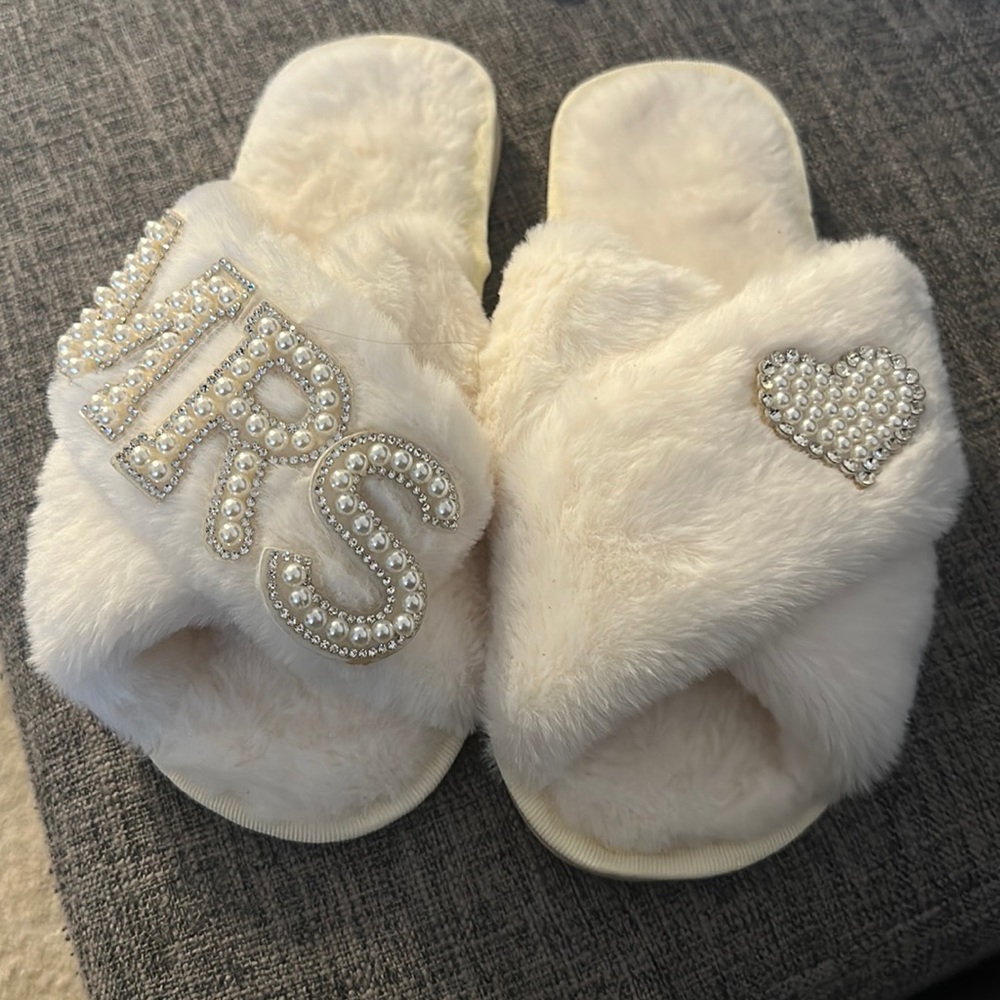 Brand new - BRIDAL SLIPPERS